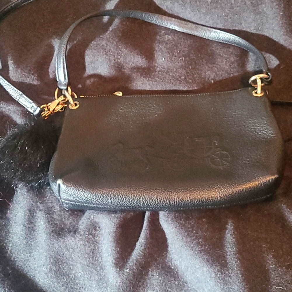 Coach leather handbag